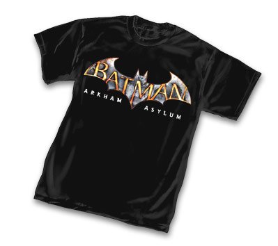  BATMAN ARKHAM ASYLUM LOGO T-Shirt