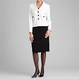 Kasper 3-Button Skirt Suit