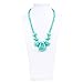 Bumkins Nixi Rocca Silicone Teething Necklace, Aquamarine
