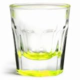 Casablanca Yellow Neon Shot Glasses 1.2oz / 35ml (Pack of 12)