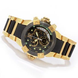 Invicta Men's 6306 Specialty Collection Chronograph 18k Gold-Plated Watch
