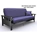 American Furniture Alliance Mission Metal Futon Frame Full, Black