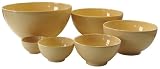 Waechtersbach Nesting Bowls, Set of 6, Cream