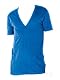 The Best American Apparel 6456 Unisex Short-Sleeve Deep V-Neck T-Shirt Now Or Never