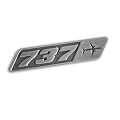 737 Top View Pin
