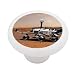 Mars Rover Decorative High Gloss Ceramic Drawer Knob