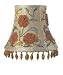 Julbilee Lighting - SKU# 70012 - Chandelier Shade - Beaded Embroidery - Gold