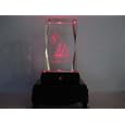 Patriotic Laser Crystal Set, God Bless American