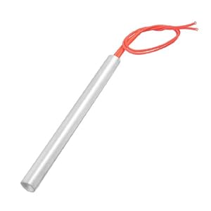 Amico Red 2 Wire 15mm x 170mm Stainless Steel Tube Cartridge Heater AC 110V 600W