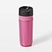OXO Good Grips Double Wall Travel Mug, Pink- 15 ounce