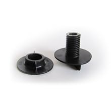 JoolTool Tapered Mandrel Right Handed Thread Plastic Hub, For 3M Radial Bristle Brushes