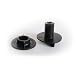 JoolTool Tapered Mandrel Right Handed Thread Plastic Hub, For 3M Radial Bristle Brushes