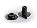 JoolTool Tapered Mandrel Right Handed Thread Plastic Hub, For 3M Radial Bristle Brushes