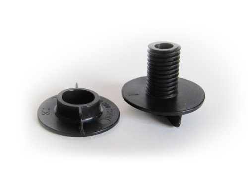 JoolTool Tapered Mandrel Right Handed Thread Plastic Hub, For 3M Radial Bristle Brushes