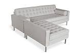 Spencer Loft Bi-Sectional - Urban Tweed Ink
