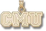 Central Michigan Chippewas CMU Pendant - 14KT Gold Jewelry
