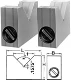 Magnetic V-Blocks,2' X 1.6 X 2.8 X 1.44