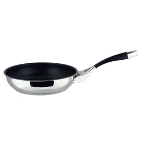Circulon Steel Elite Stainless Steel French Skillet Frying Pan, 28 cm