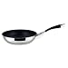 Circulon Steel Elite Stainless Steel French Skillet Frying Pan, 28 cm