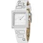 Fossil Jr9643 Ladies White Leather Strap Silver Dial