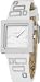 Fossil Jr9643 Ladies White Leather Strap Silver Dial