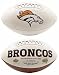Denver Broncos Limited Edition Embroidered Signature Series Football from Fotoball