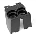 Dual Cup Holder, Black, Jeep Cherokee XJ 84-01