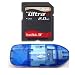 Sandisk Secure Digital Memory Card 2GB Ultra with USB 2.0 Card Reader