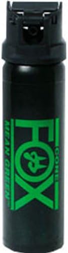 Fox Labs Mean-Green 15 Gram 6% H2OC Twist Top Key Chain Splatter Stream Pepper Spray