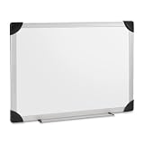 LLR55653 - Dry-Erase Board, 6x4, Aluminum/White