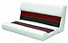 Wise 36-Inch Pontoon Bench Seat Cushion (Base Required to Complete), White-Charcoal-Red