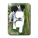 Dogs Australian Cattle - Australian Cattle Puppy - Light Switch Covers - 2 plug outlet cover