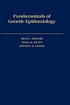 Fundamentals of Genetic Epidemiology (Monographs in Epidemiology and Biostatistics)