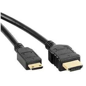 ADVANCED HIGH SPEED DIGITAL 5 FT HDMI to MINI HDMI HIGH DEFINITION DIGITAL INTERCONNECT VIDEO CABLE! Supports: 1440p,1080p,1080i,720p,480p, HDMI Category 2 Certified. Supports up to 7.1 Dolby Digital Audio. (Replaces Any HDMI Type C to Type A Cable including Sony's VMC15MHD, Canon HTC-100, Panasonic RP-CDHM15-K)