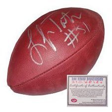 Lofa Tatupu Seattle Seahawks NFL Hand Signed Football
