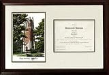 Scholar Michigan State Spartans NCAA 18 &acute; x 24 &acute; Framed Limited Edition Lithograph with Diploma Opening - B0001LSWK8