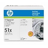 Original HP LaserJet 51X Print Cartridge in Retail Packaging - Dual Pack Q7551XD