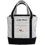 Papillon Canvas Tote Bag