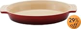 Le Creuset スタッカブル・オーバル・ディッシュ 17cm レッド 910040-17-06