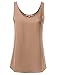 Awesome21 Women's Solid Basic Lightweight Sleeveless Flowy Tank Top