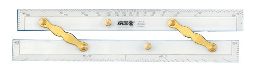 SportingGoods: Weems & Plath Marine Navigation Parallel Ruler  Brass Arms, 15 Inch 