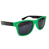 2 Tone Neon Wayfarer Sunglasses by QLook -