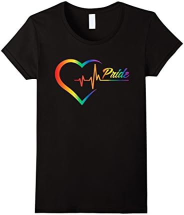 Women's Gay Pride T-shirt,Lesbian Shirt, Bisexual Shirt, Transgender Small Black