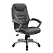 Charles Jacobs Modern Office Desk Chair New 2011 DESIGN + Tilt Lock Mechanism + Ergonomic Contoured Seat & Back In Black with Manufacturers Warranty