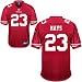 Reebok Authentic Taylor Mays Home Red San Francisco 49ers Size 54 Jersey