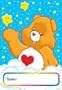 CARE BEARS Bear Party Favor Treat Loot Bags (8 Count)