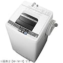 日立 6.0kg 全自動洗濯機(ピュアホワイト)HITACHI 白い約束 NW-6MY-W