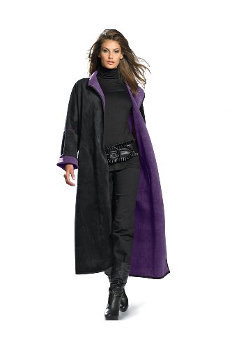 Reversible robe coat plussize 2X DEEPVIOLET 31Rxkle PRL