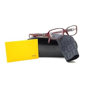AUTHENTIC FENDI EYEGLASSES FS OPTICAL RX F 740 639 BURGUNDY F740