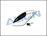 600N Painted Fiberglass Canopy, Plain Wht:600N,NP
